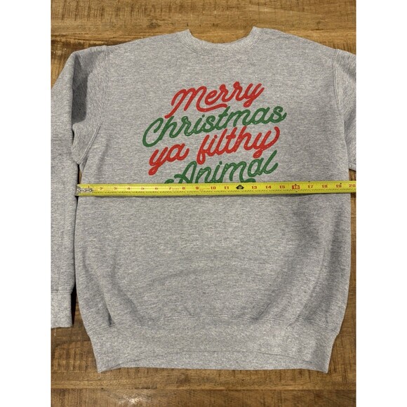 Merry Christmas Ya Filthy Animal Unisex Crewneck Sweatshirt - Picture 3 of 8